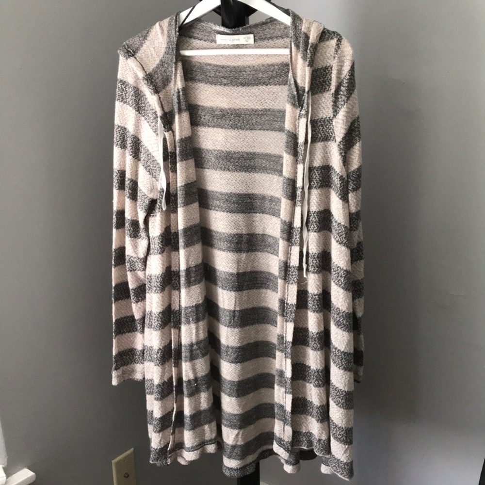 Long Striped Sweater